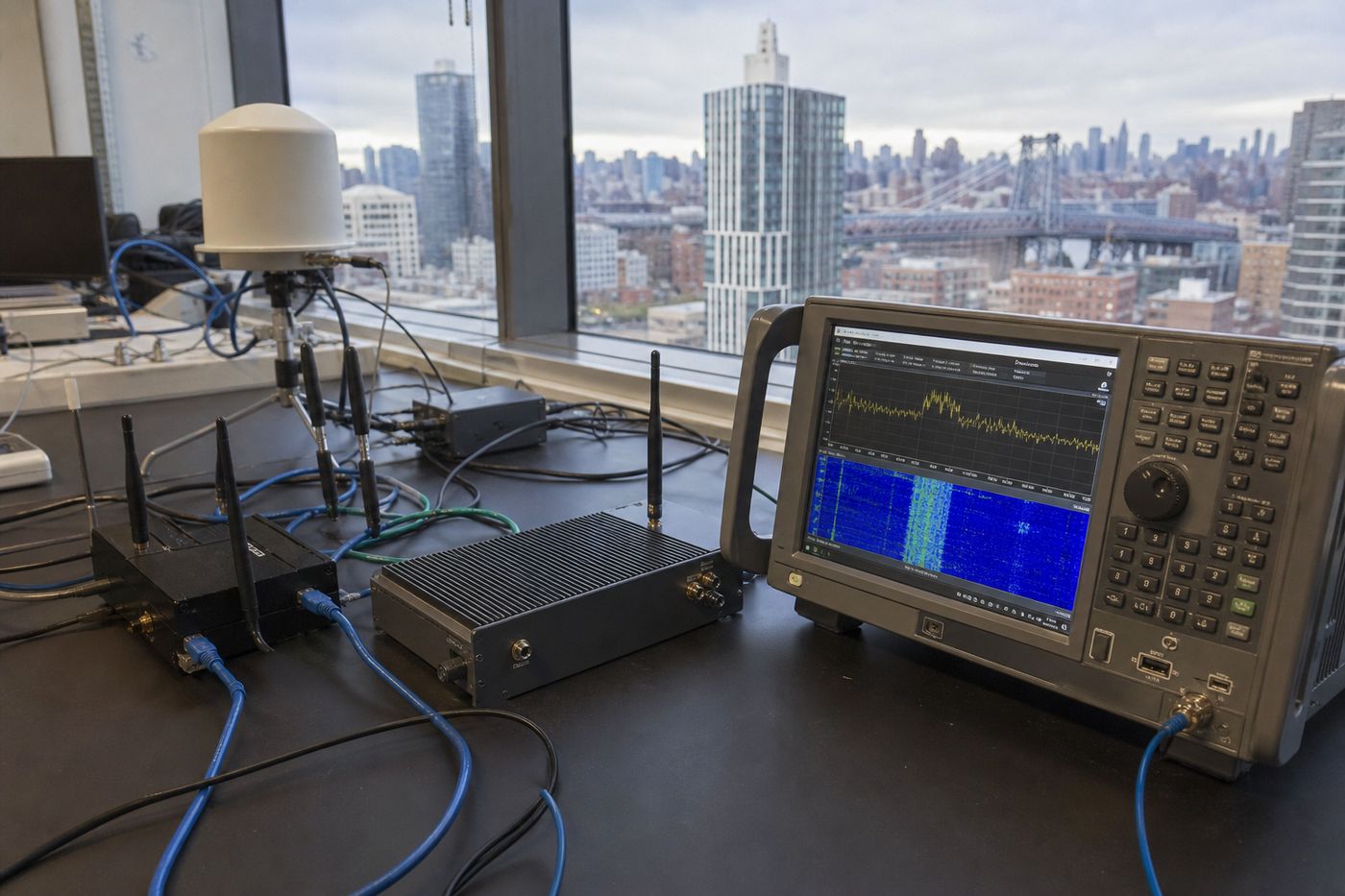 Wireless measurement testbed
